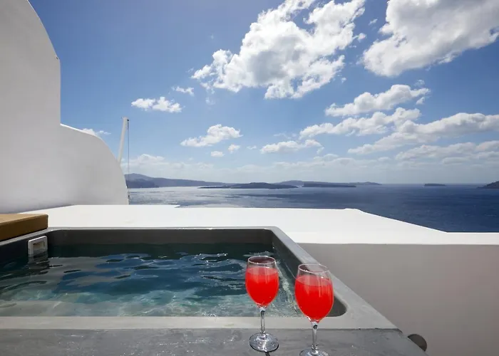 Couette-café Allure Breeze Oia (Santorini)